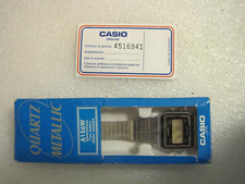 CASIO A156W WITH BOX AND