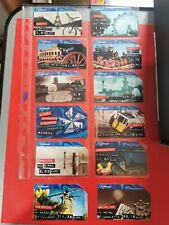 SCHEDE TELEFONICHE SERIE COMPLETA IL GIRO DELLE CAPITALI EUROPEE USATA PERFETTA 