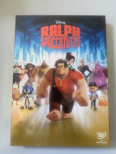Dvd ralph spaccatutto disney - ralph,