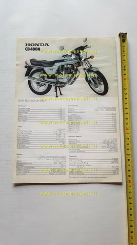 Honda 400 1979 depliant - cb,