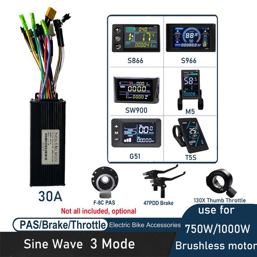 Controller bike 24v - e-bike, 24v/36v/48v