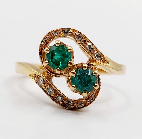 Bague tourbillon antique - , or