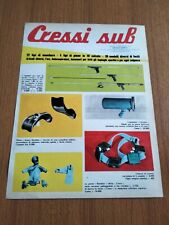 1961 CESSI SUB FUCILI MASCHERE