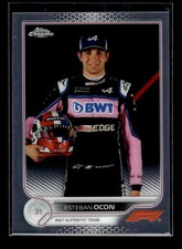 Topps Chrome Formula 1 Racing F1 2022 41 Esteban Ocon BWT Alpine F1 DRIVERS
