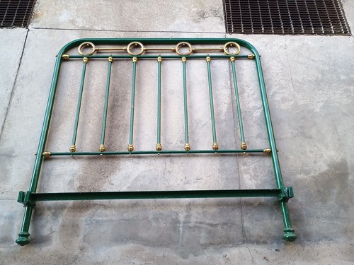Letto ferro ottone - in,