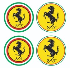 Adesivo Ferrari 4X6cm Sticker