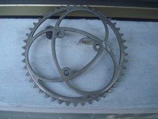 Corona 46 denti, nichelata, Legnano, Wolsit, biciclette epoca, no Bianchi