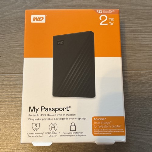 2tb passport nero - wd, my