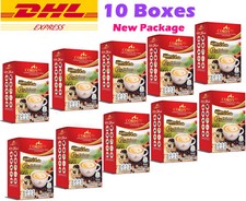 10X Cordy Plus Caffè Instantaneo Polvere Mix Vitamine Cordyceps Ganoderma Ginseng