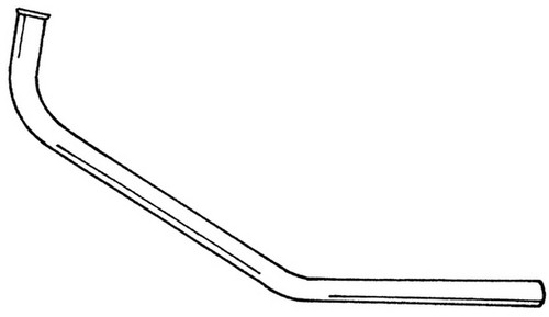 Tubo gas scarico per - 92,