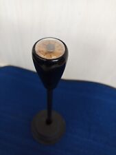 pomello cambio nuovo vintage vero legno con termometro per Fiat 500 D F L R