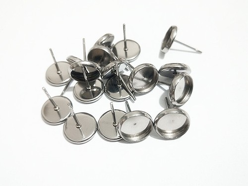 10pz perno orecchini - perno,