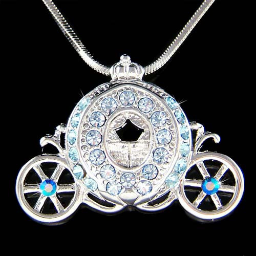 Collana magica con - magica, carrozza