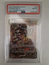 Pokemon PSA 8 Giratina V #186