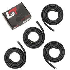 4x Guarnizione Portiera Profilo IN Gomma Set Frontale Posteriore per Peugeot 106