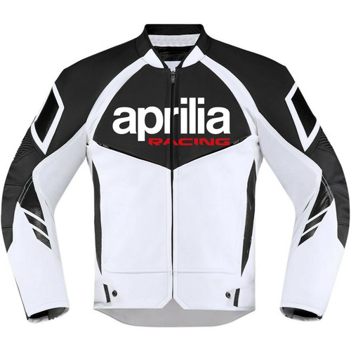 Aprilia veste motard cuir - aprilia,