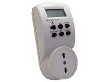 TIMER DIGITALE SETTIMANALE PRESA BIVALENTE SPINA 16A PROXE