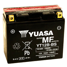 Yuasa YT12B BS 12 V PER Yamaha YZF R6 600 1999 2000 BATTERIA SIGILLATA ATTIVATA