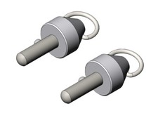 Croozer Perni di Sicurezza Staffa Scorrevole Dog L XL XXL2 pz