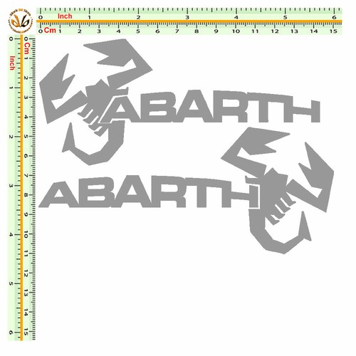 Scorpione abarth adesivi pvc