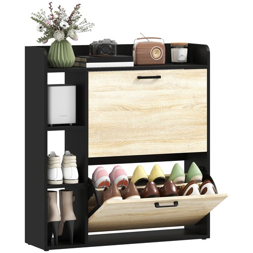 Homcom scarpiera slim - scarpiera, 2