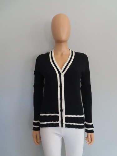 Maglione cardigan chanel - chanel, nero