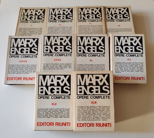 Karl marx engels 10 volumi - karl, marx,
