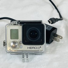 Pacchetto fotocamera GoPro Hero 3+ Plus argento con accessori