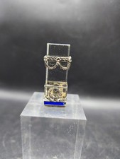 Sigillo timbro antico argento