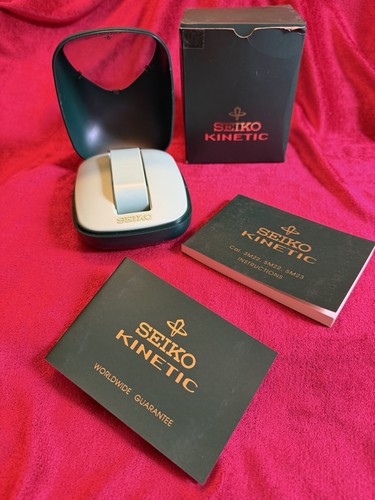 Seiko kinetic box scatola per - seiko,