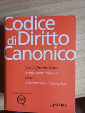 Codice di diritto canonico Testo ufficiale Latino, Traduzione italiana, Fonti