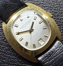 Cronometro anni 50 NOS SS/GP Girard Peregaux HF tappo giroscopico 42 fondello a vite