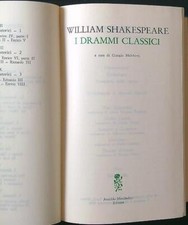 TEATRO COMPLETO DI WILLIAM SHAKESPEARE 5: I DRAMMI CLASSICI SHAKESPEARE WILLIAM