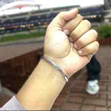 Braccialetto unisex argento