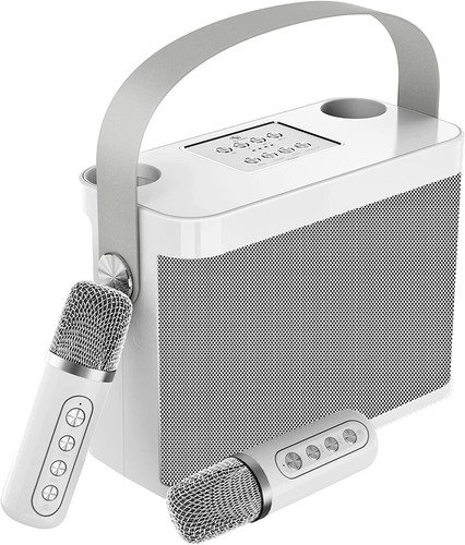 Karaoke con microfono