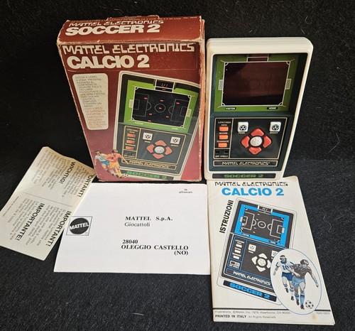 Mattel electronics soccer - mattel,