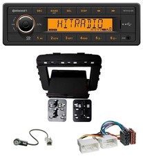 Autoradio Continental 1DIN USB AUX MP3 per Kia Sorento (UM, dal 03/2015)