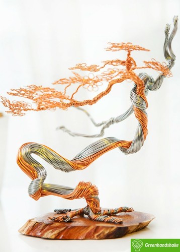 Mini scultura albero filo