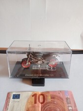 MOTO  DUCATI  900 MONSTER S4 1:24  MODELLINO PERFETTO BOX IN PLEXIGLASS