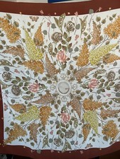 Foulard Gucci Flora. Seta. Disegno Accornero. Originale