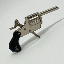 RARA PISTOLA ANNI ‘50 GIOCATTOLO IN METALLO UN COLPO METAL TOY GUN MADE IN ITALY