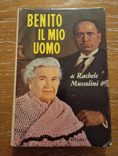 Rachele mussolini raro libro - raro,