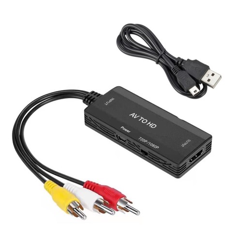 Adattatore rca maschio - av,