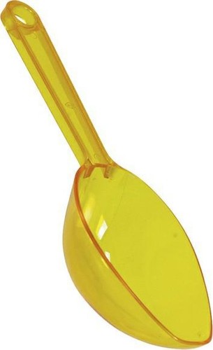 Cucchiaio per confetti giallo - per,