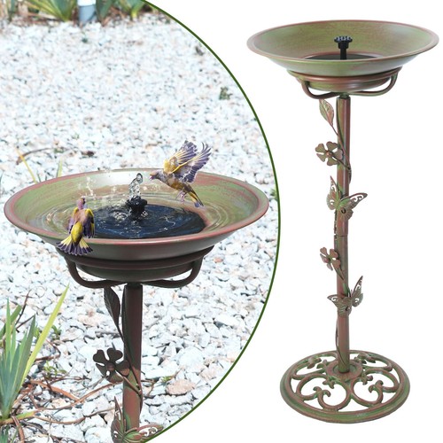 Solar bird bath for - 28.5",