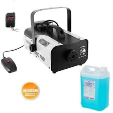 SET DA MACCHINA DEL FUMO TELECOMANDO DJ PA LIQUIDO 5L NEBBIA FOG 1000W