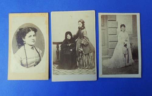 Foto epoca antica cdv - d'epoca,