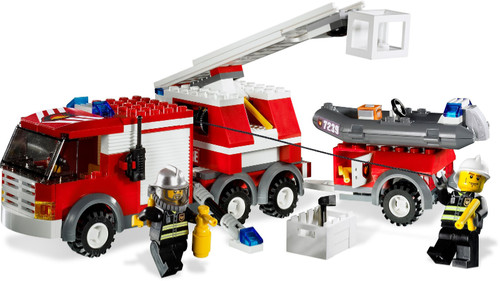 Lego town city fire 7239 - town,