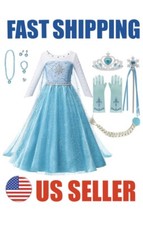 Costume bambina Elsa Frozen