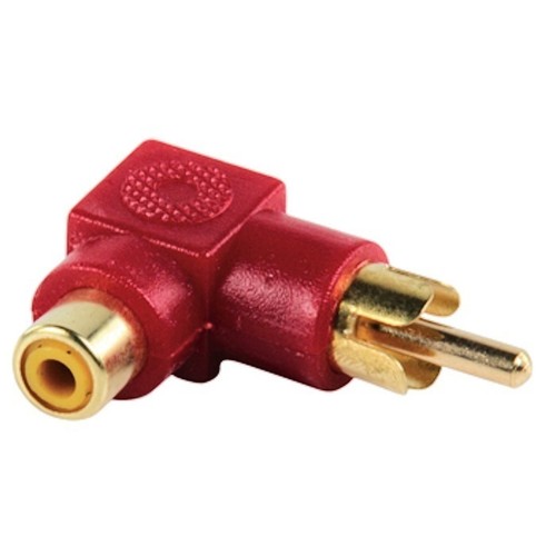Adattatore rosso rca - rosso, rca/phono
